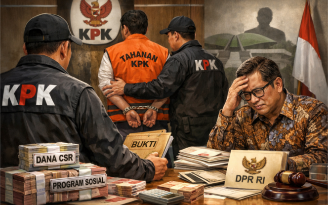 
					Dana Program Sosial CSR BUMN Disasar KPK, Peluang Tersangka Anggota DPR RI Masih Terbuka