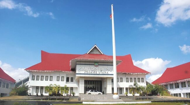 Penampakan Kantor Bupati Konawe Utara, Sulawesi Tenggara. Sumber Foto: Wikipedia 